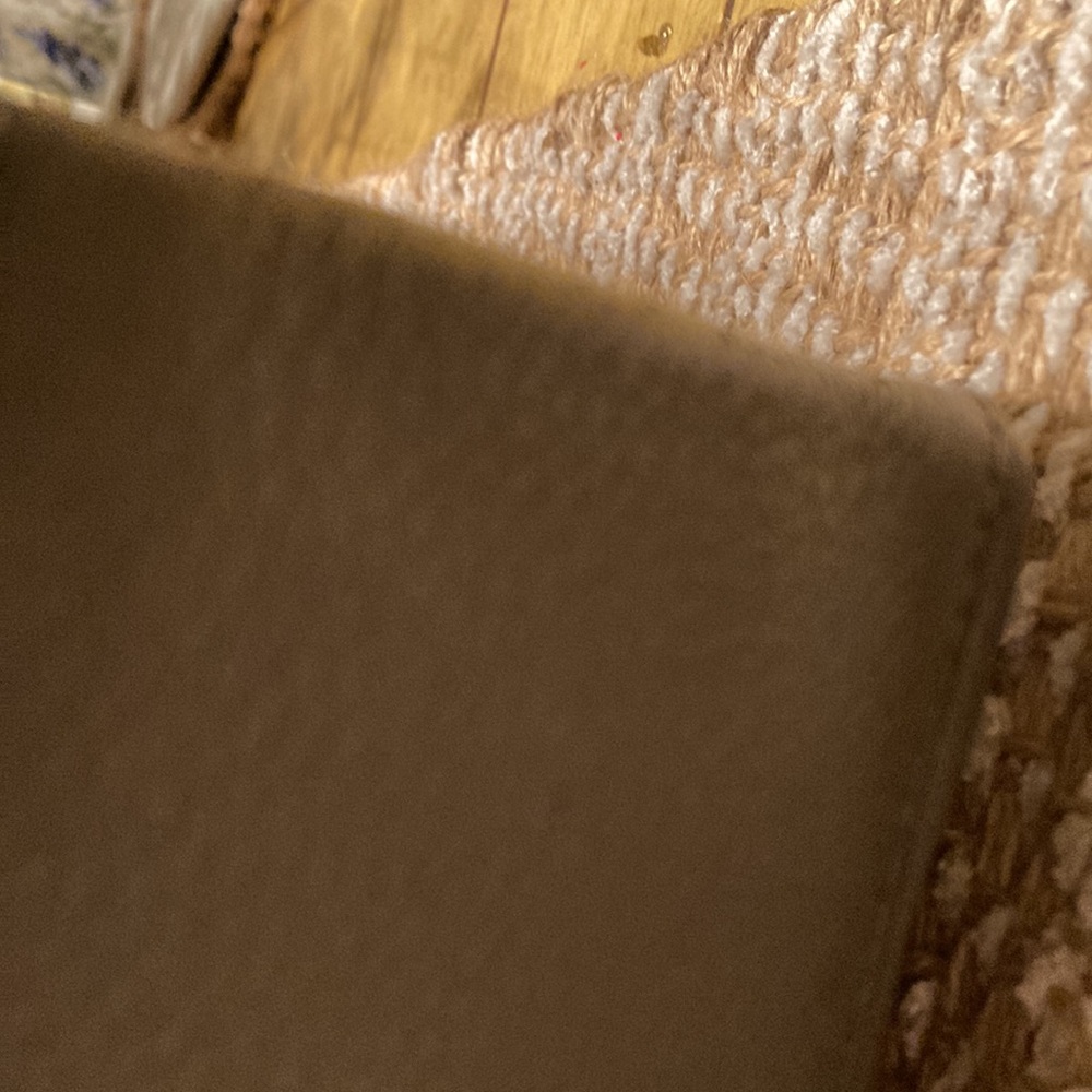 Gray genuine leather purse - Picture 9 of 12